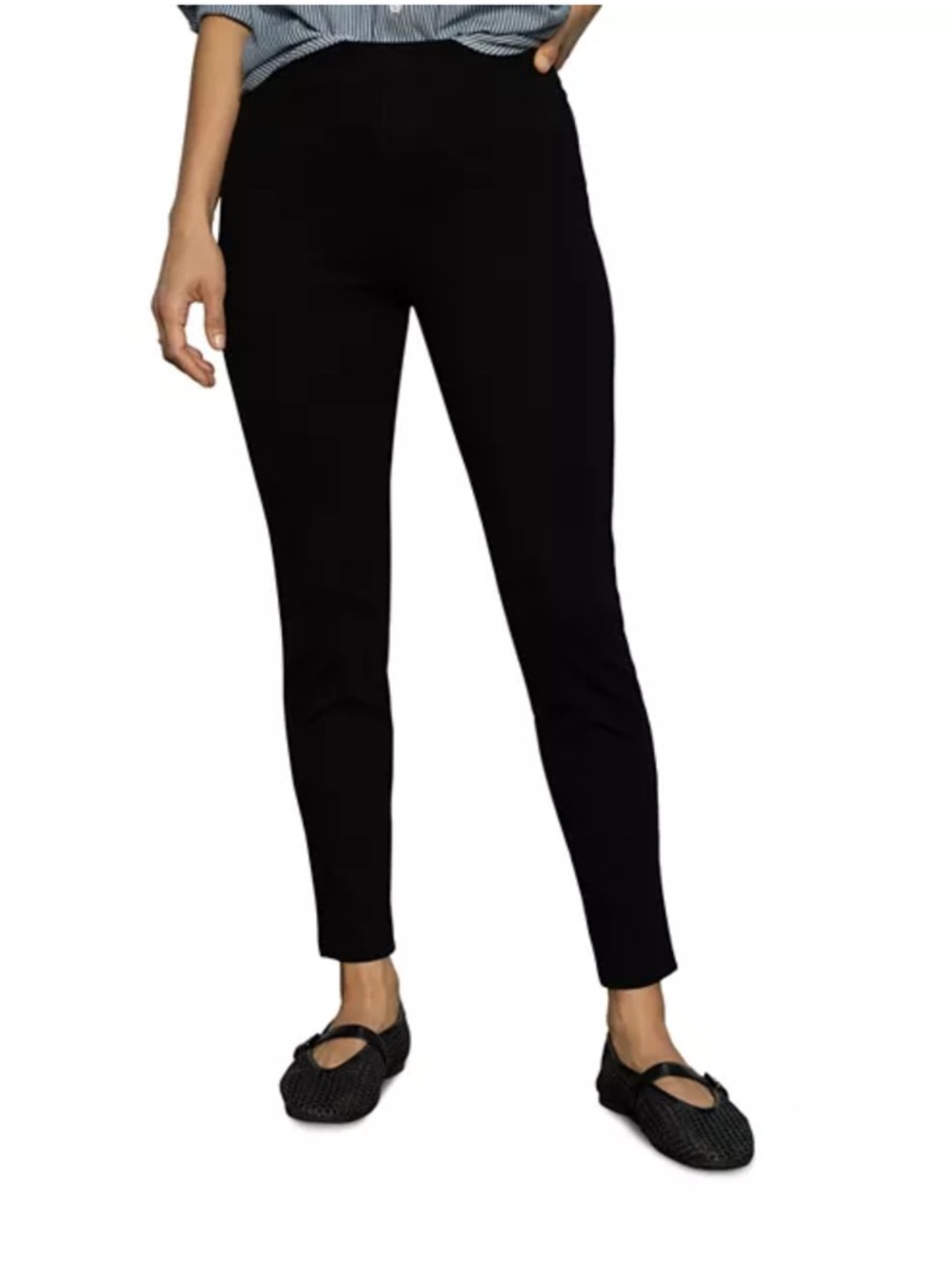 SANCTUARY Runway Legging Pants — Black